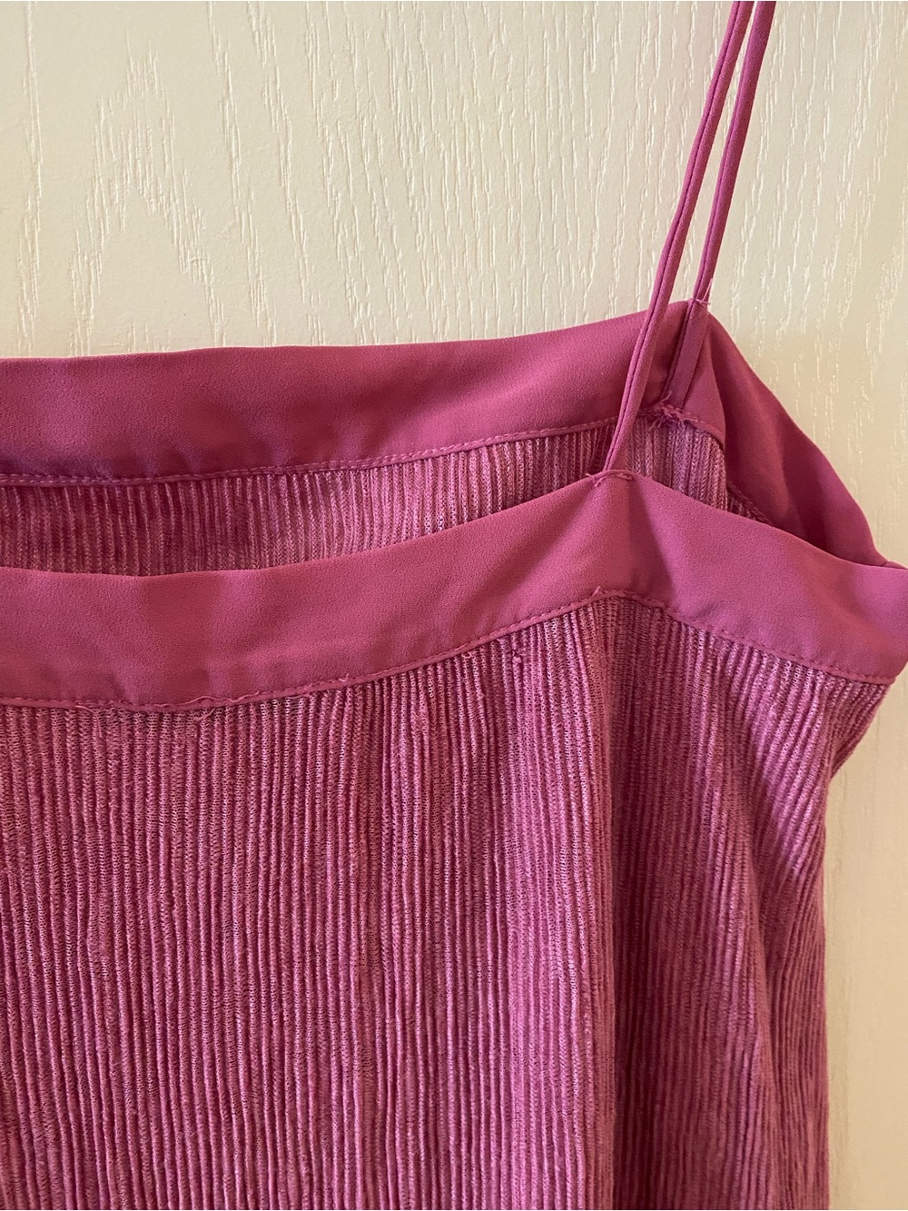 ZARA Pleated Tunic Top w/ Side Slits in Pink - S - Picture 12 of 16